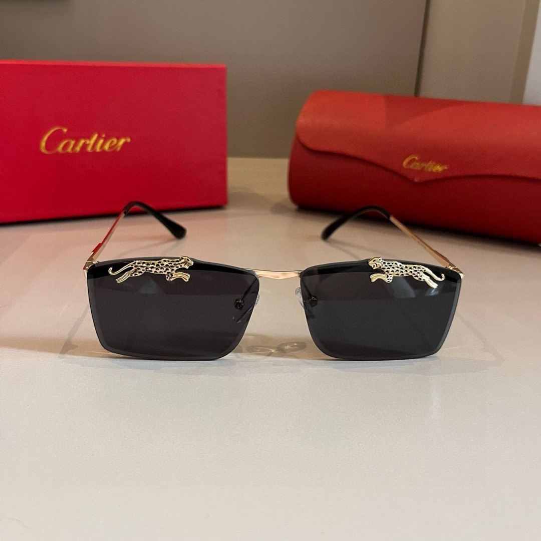 THREE HUNDRED AND SIXTY-THREE. CALTIE, CARTIER, PRECIOUS SUNGLASS METAL - 图片 2