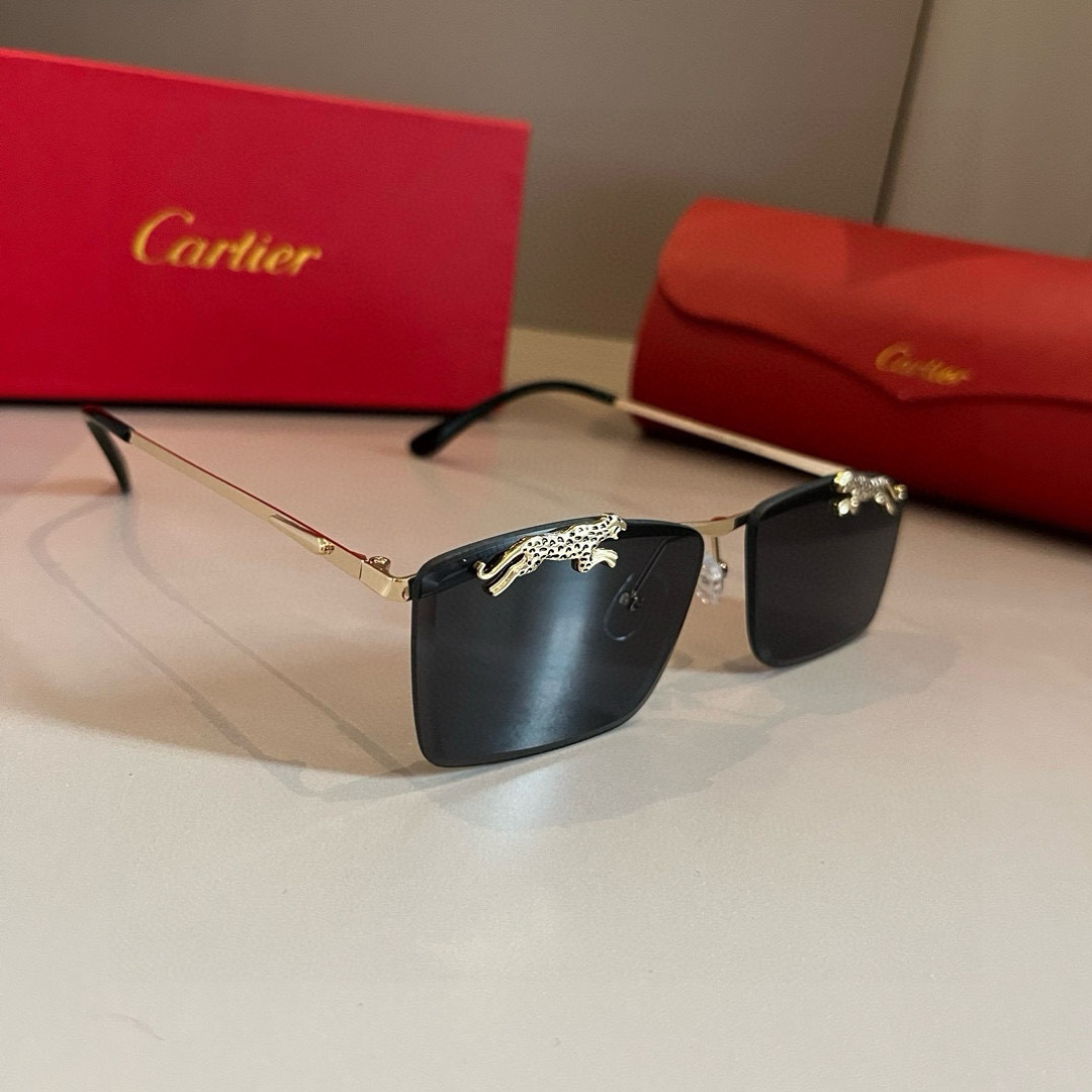 THREE HUNDRED AND SIXTY-THREE. CALTIE, CARTIER, PRECIOUS SUNGLASS METAL - 图片 1