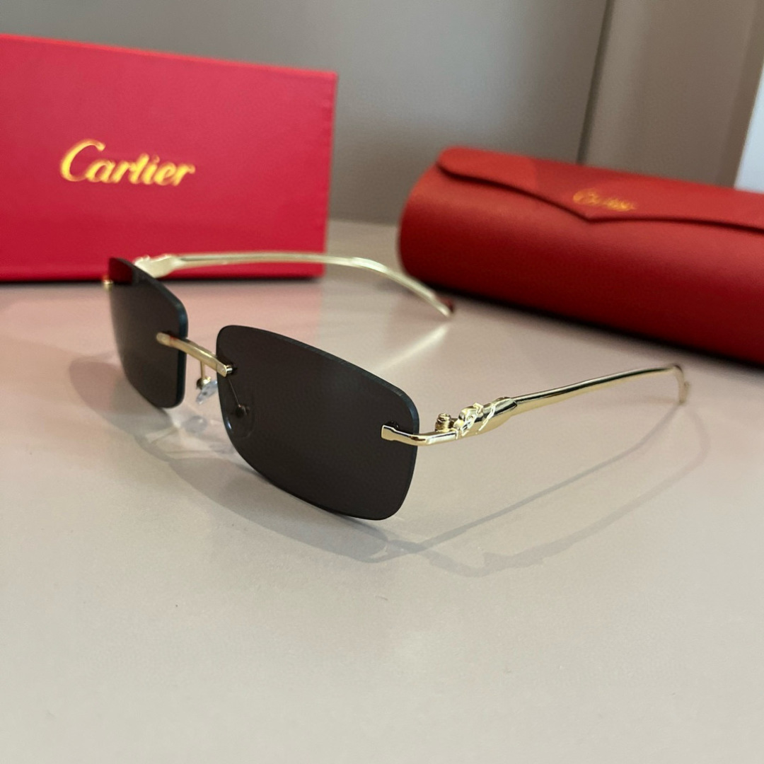 THREE HUNDRED AND SIXTY-THREE. CALTIE, CARTIER, PRECIOUS SUNGLASS METAL - 图片 3