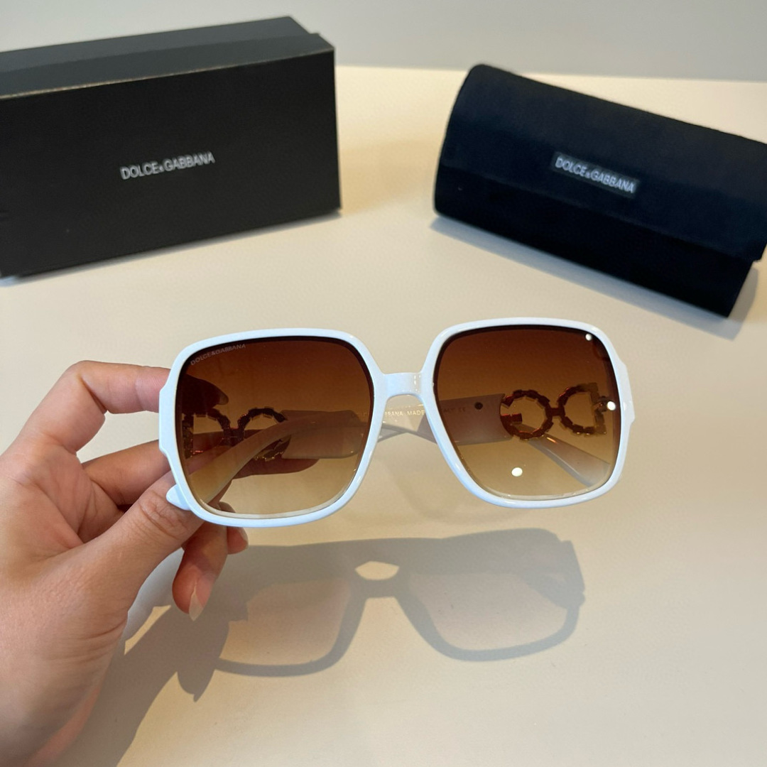 263. DG DOUGA BANNER’S NEW FASHION PERSONALITY SUNGLASSES. SUNGLASSES OUTSIDE THE GLASSES - 图片 5
