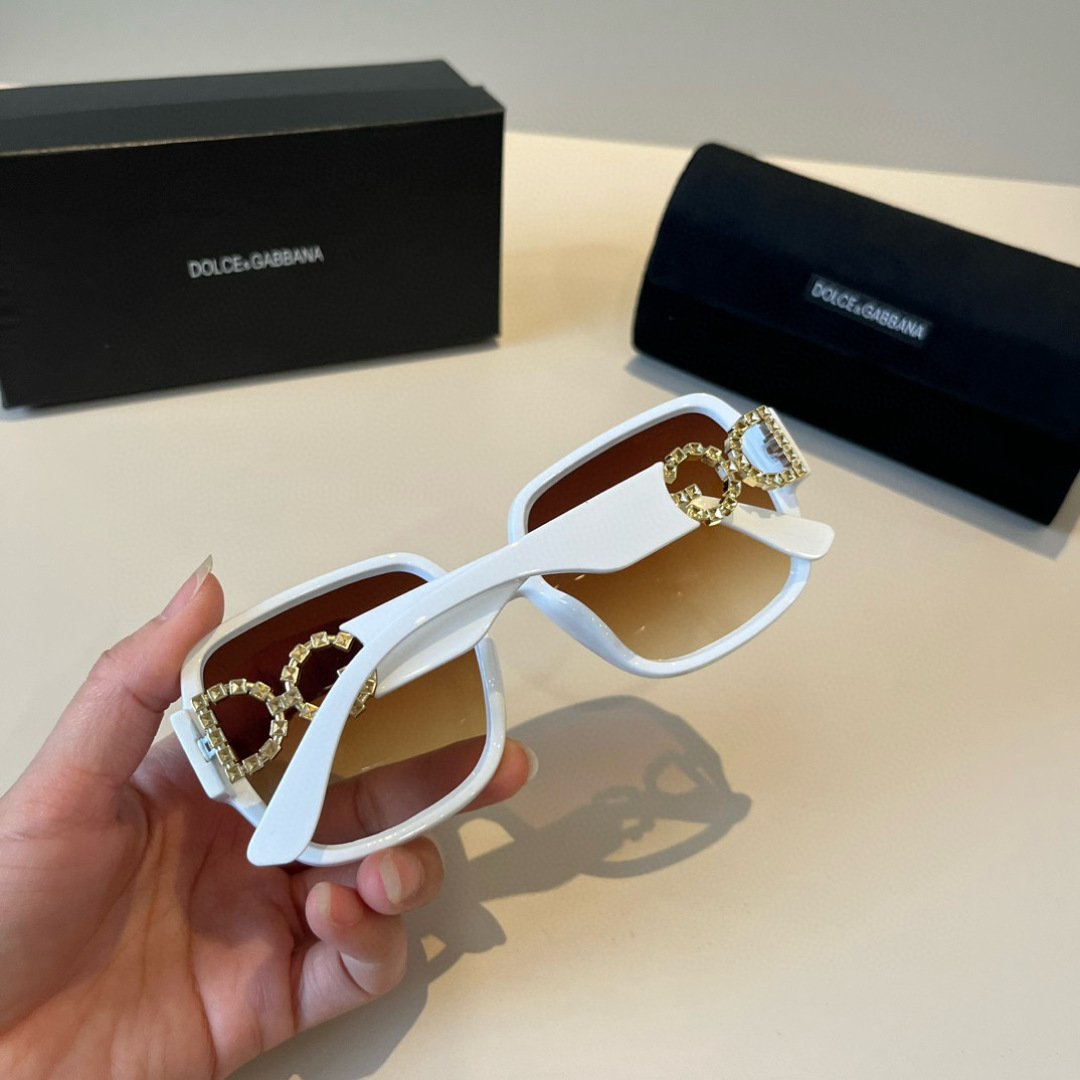 263. DG DOUGA BANNER’S NEW FASHION PERSONALITY SUNGLASSES. SUNGLASSES OUTSIDE THE GLASSES - 图片 7