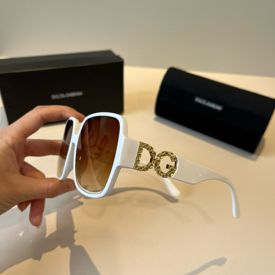 263. DG DOUGA BANNER’S NEW FASHION PERSONALITY SUNGLASSES. SUNGLASSES OUTSIDE THE GLASSES - 图片 3