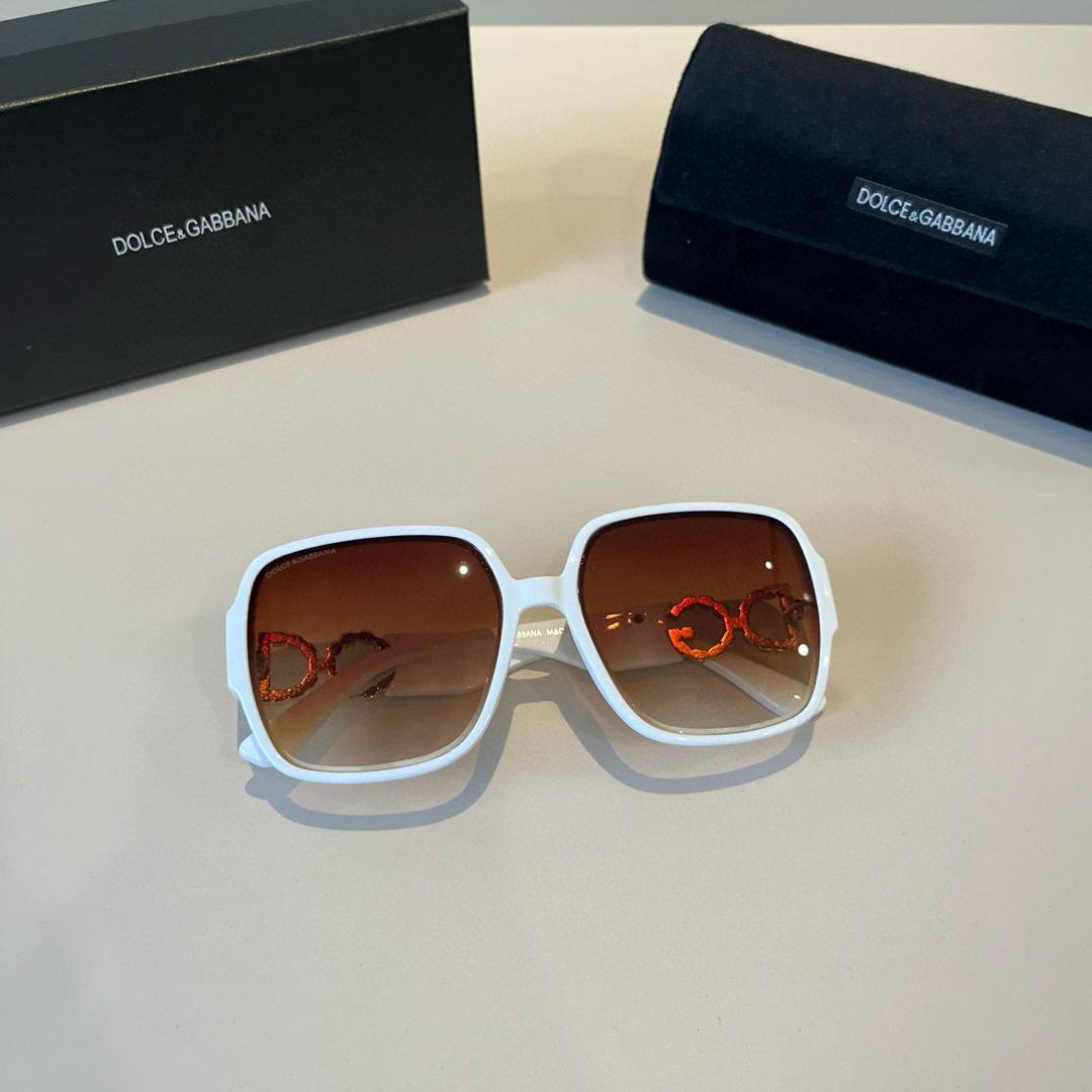 263. DG DOUGA BANNER’S NEW FASHION PERSONALITY SUNGLASSES. SUNGLASSES OUTSIDE THE GLASSES - 图片 4