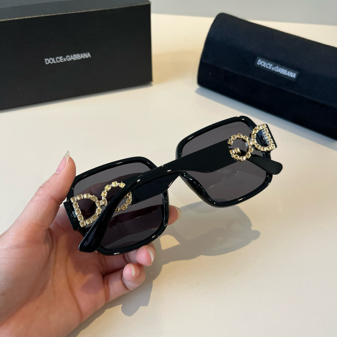 263. DG DOUGA BANNER’S NEW FASHION PERSONALITY SUNGLASSES. SUNGLASSES OUTSIDE THE GLASSES - 图片 7