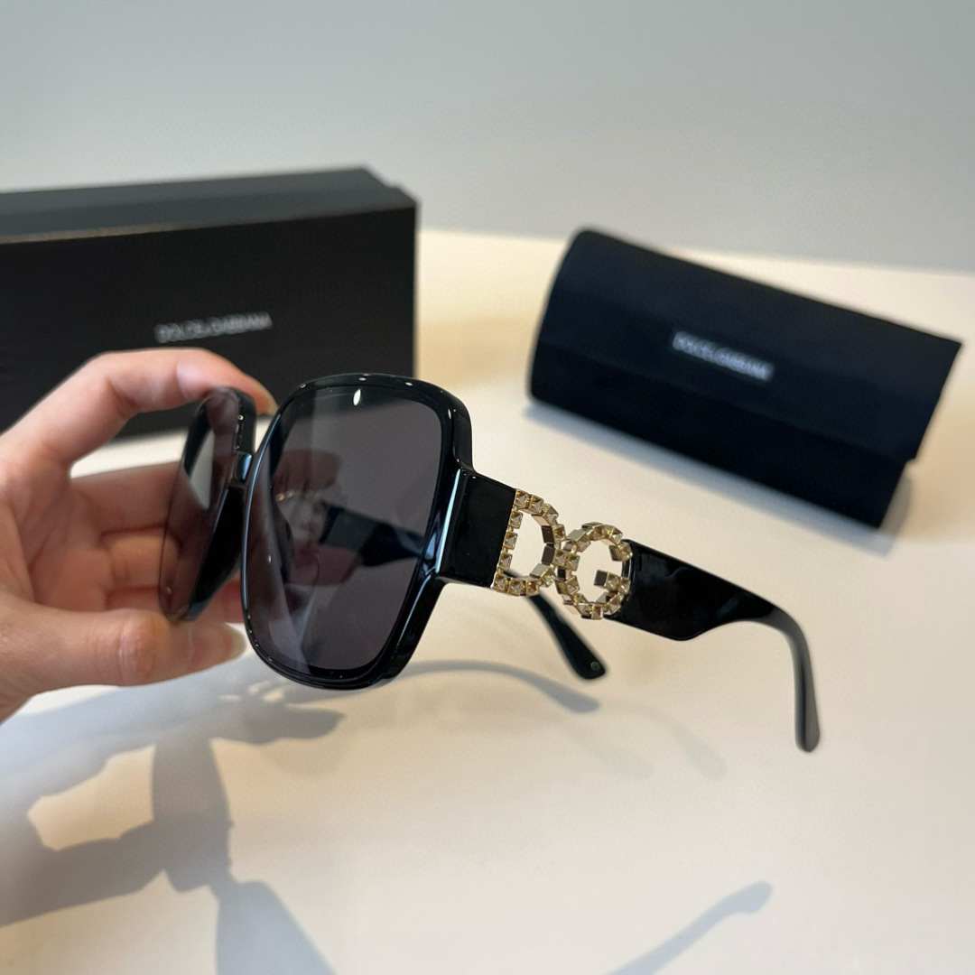 263. DG DOUGA BANNER’S NEW FASHION PERSONALITY SUNGLASSES. SUNGLASSES OUTSIDE THE GLASSES - 图片 4