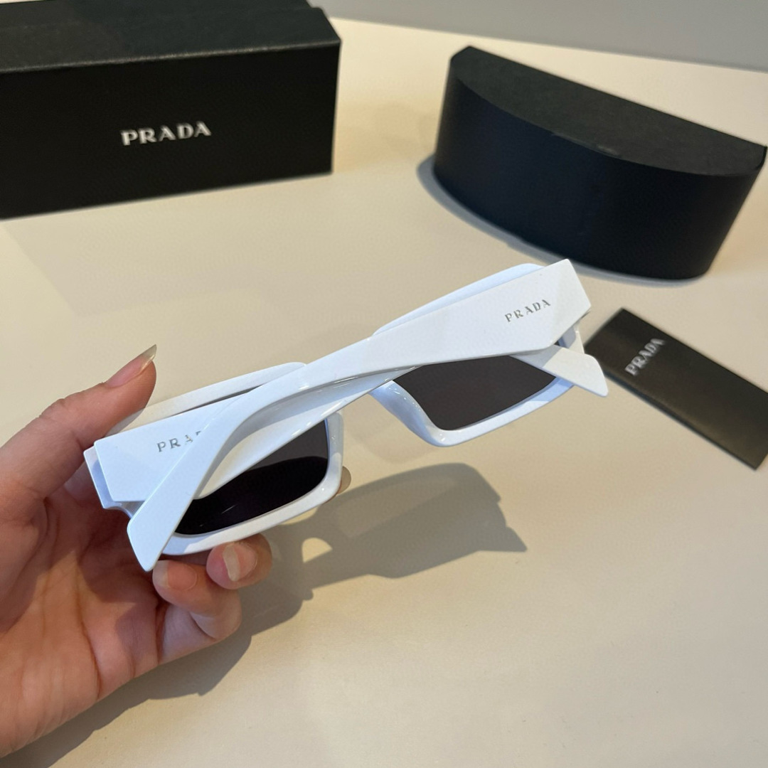 TWO-FOUR-FIVE. PRADA PRADA HIGH-END SUNGLASSES FOR MEN AND WOMEN, SUNSHIELDS AND FACE-SHAPED GLASSES - 图片 7