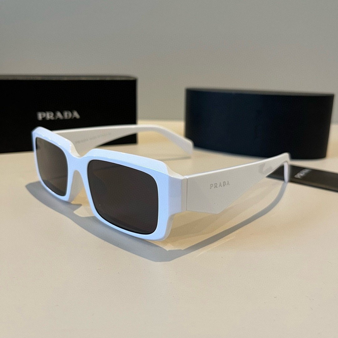 TWO-FOUR-FIVE. PRADA PRADA HIGH-END SUNGLASSES FOR MEN AND WOMEN, SUNSHIELDS AND FACE-SHAPED GLASSES - 图片 3