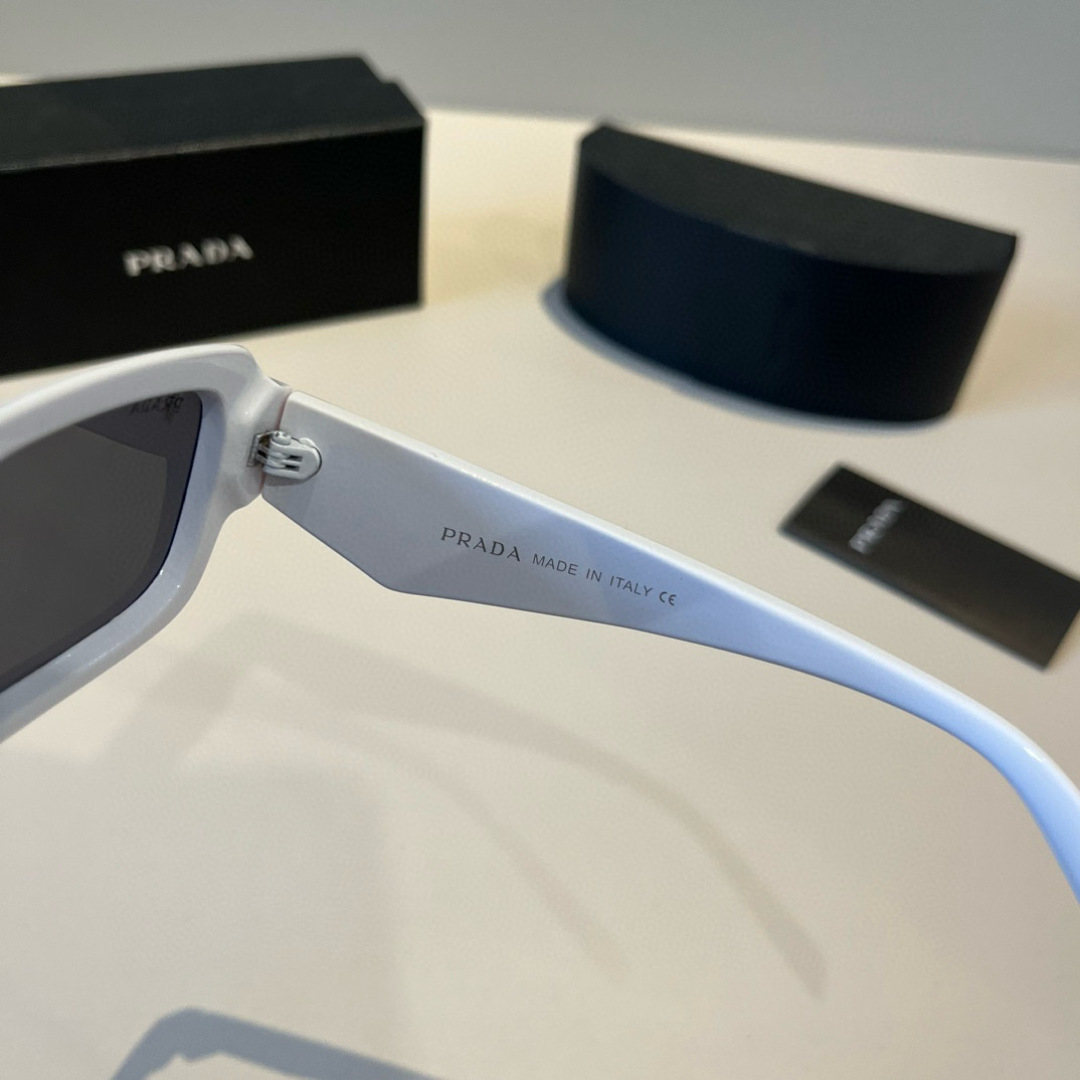 TWO-FOUR-FIVE. PRADA PRADA HIGH-END SUNGLASSES FOR MEN AND WOMEN, SUNSHIELDS AND FACE-SHAPED GLASSES - 图片 9
