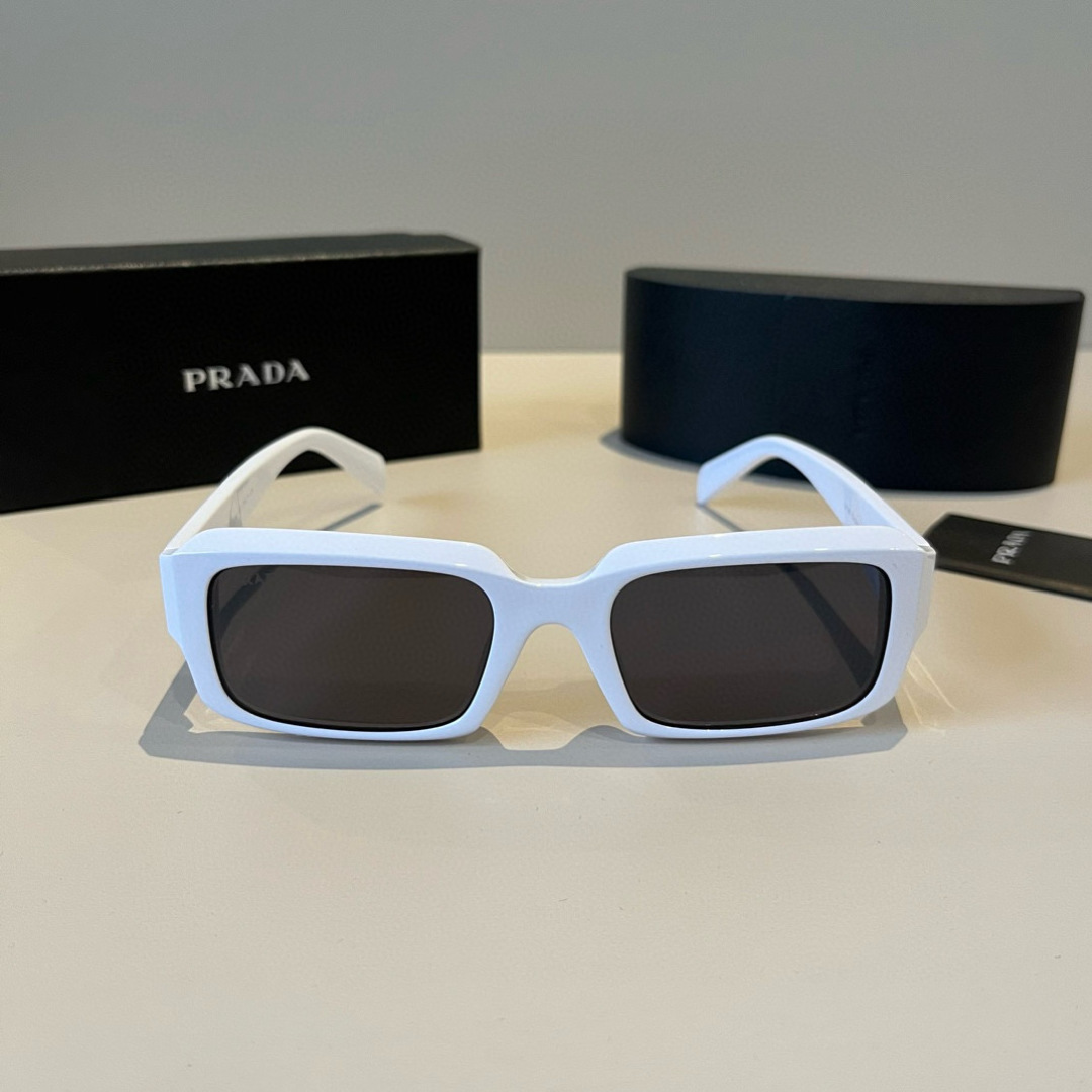 TWO-FOUR-FIVE. PRADA PRADA HIGH-END SUNGLASSES FOR MEN AND WOMEN, SUNSHIELDS AND FACE-SHAPED GLASSES - 图片 2