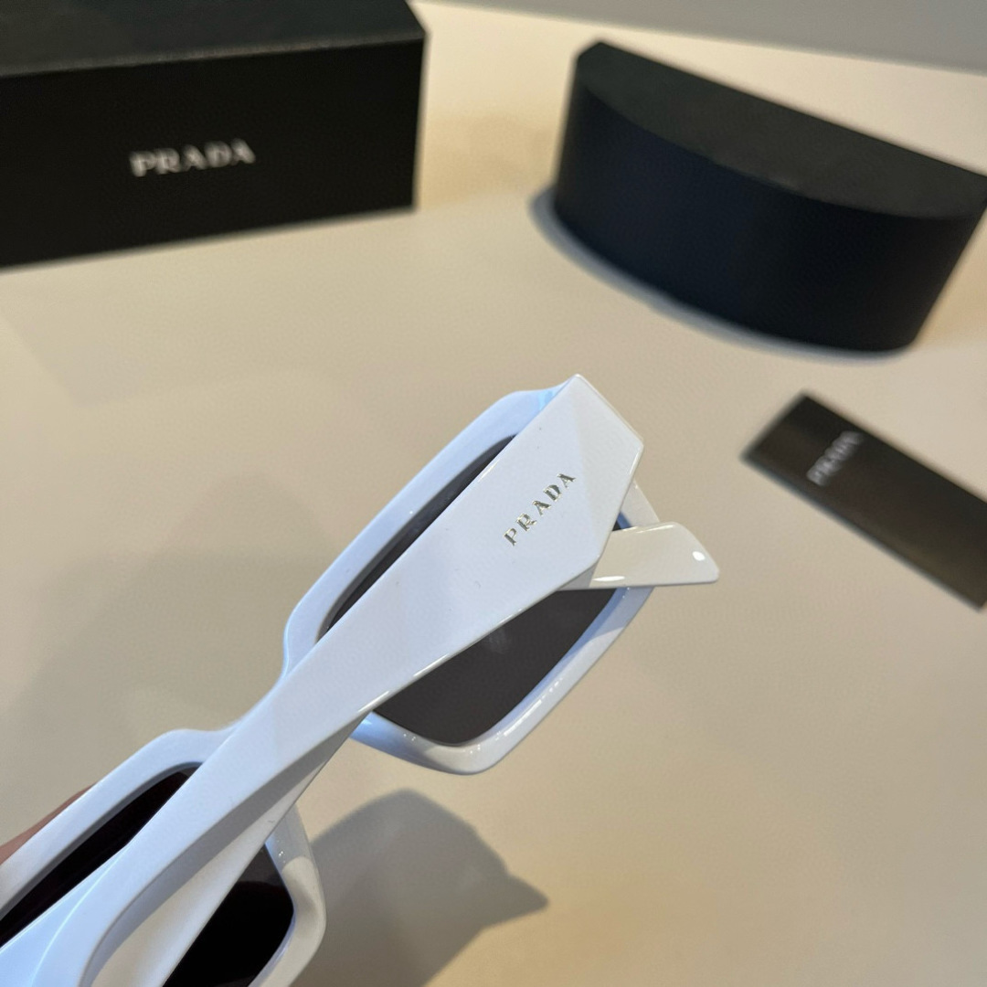 TWO-FOUR-FIVE. PRADA PRADA HIGH-END SUNGLASSES FOR MEN AND WOMEN, SUNSHIELDS AND FACE-SHAPED GLASSES - 图片 8