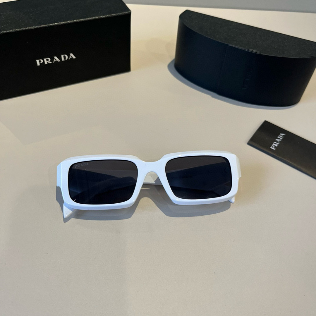 TWO-FOUR-FIVE. PRADA PRADA HIGH-END SUNGLASSES FOR MEN AND WOMEN, SUNSHIELDS AND FACE-SHAPED GLASSES - 图片 6