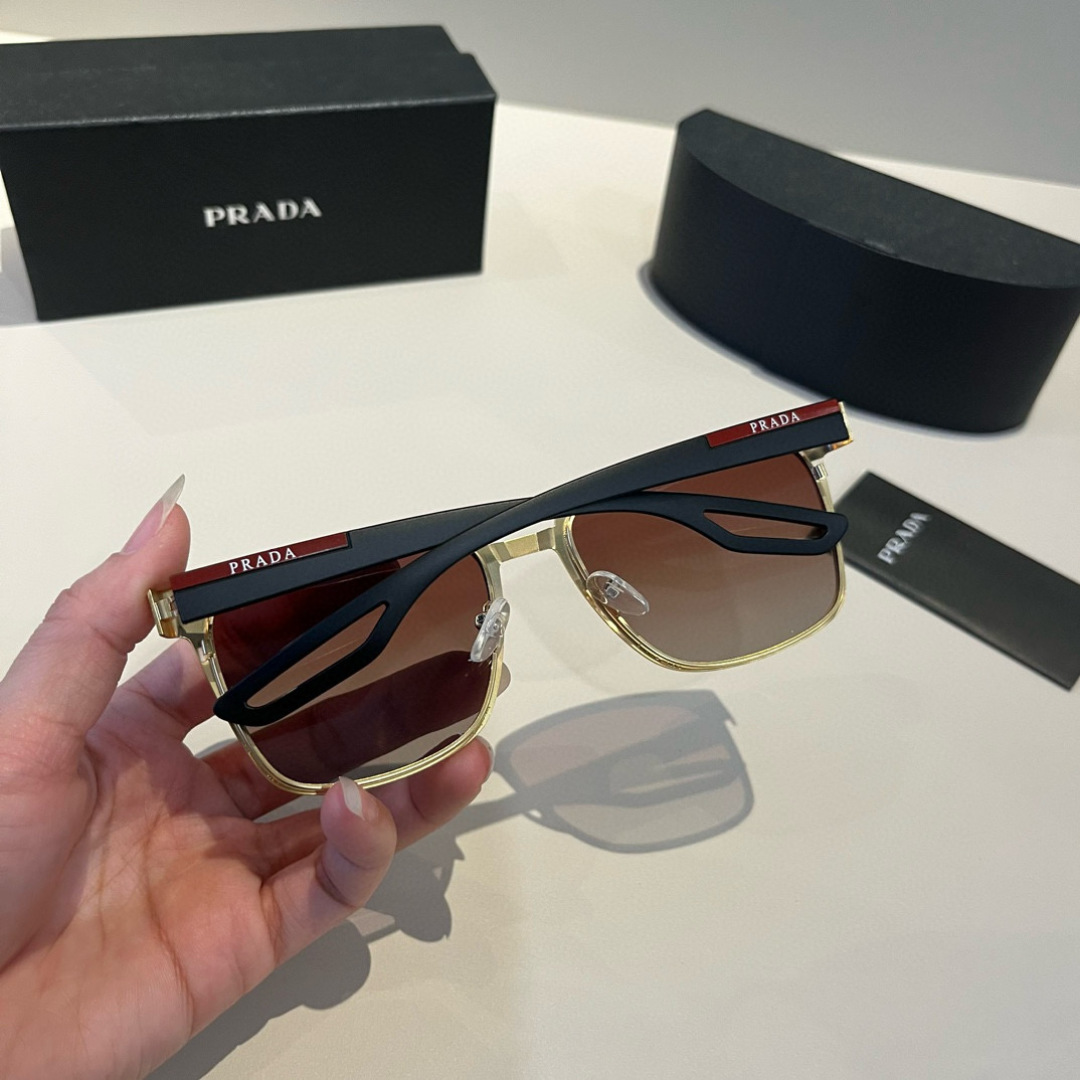 IT’S 280. PRADA PRADA HIGH-END MALE SUNGLASSES, SUNSHIELDS, FACE-DRESSING GLASSES - 图片 6