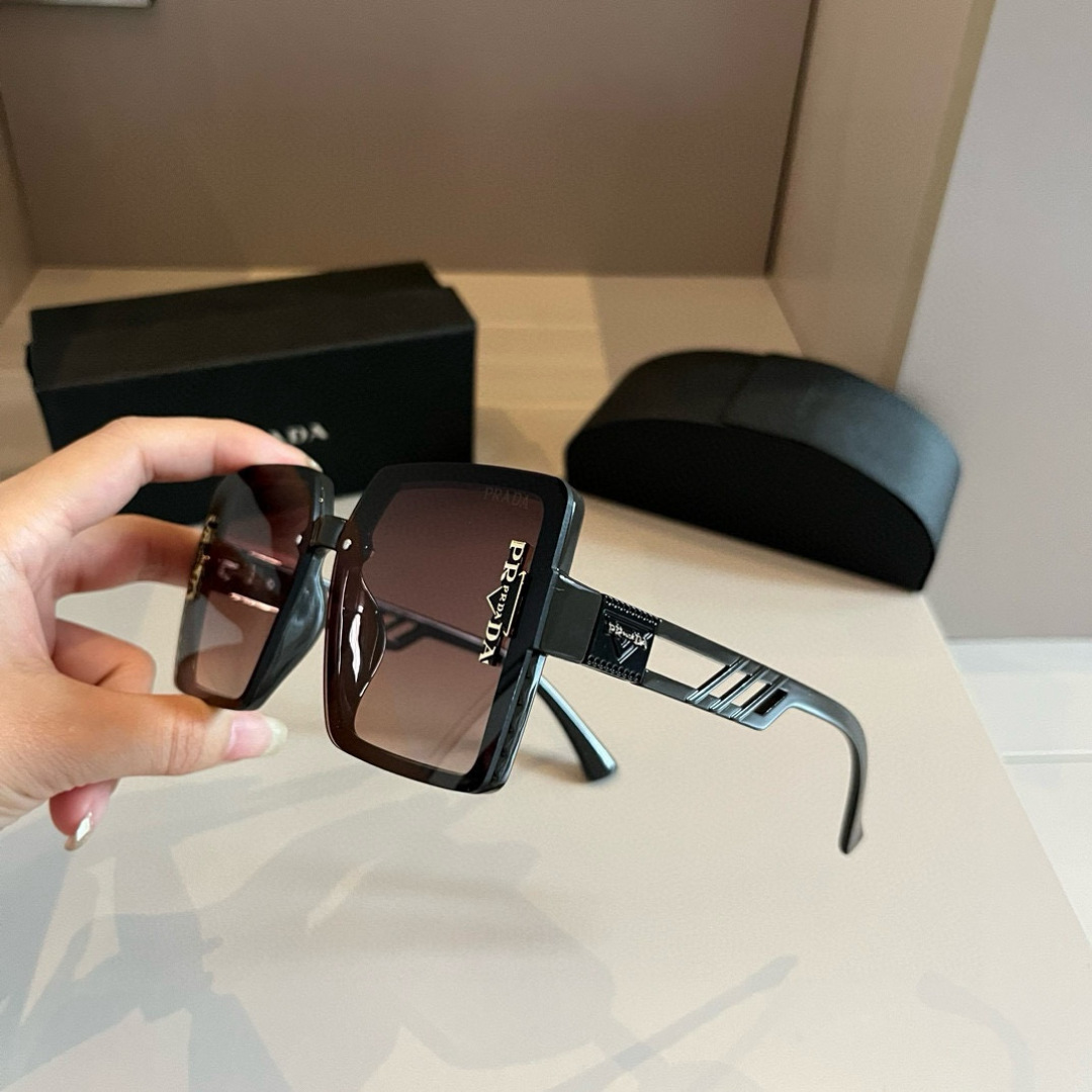 THREE HUNDRED AND SIXTY-THREE. PRADA PRADA HIGH-END FEMALE SUNGLASSES, SUNSHIELD GLASSES - 图片 3