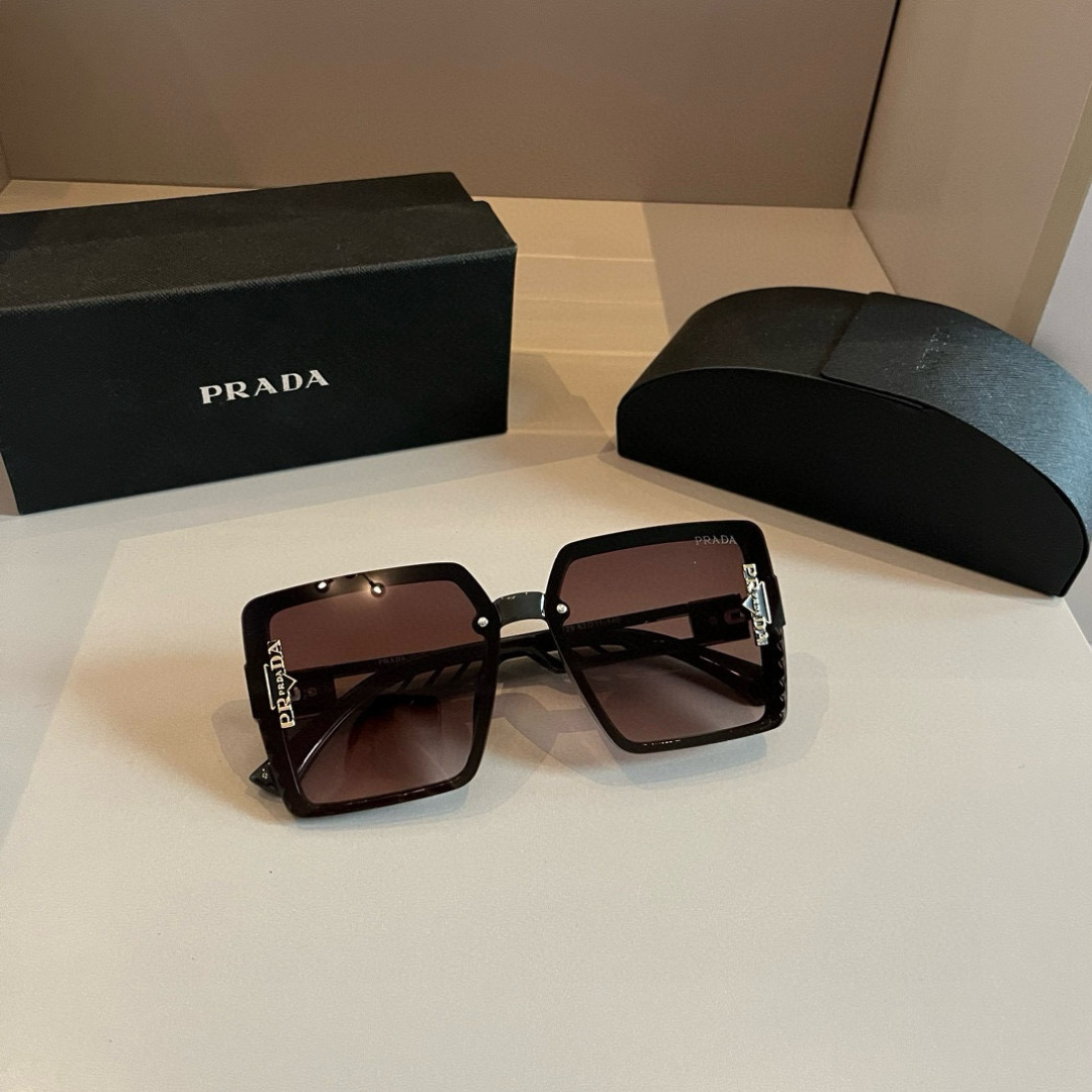 THREE HUNDRED AND SIXTY-THREE. PRADA PRADA HIGH-END FEMALE SUNGLASSES, SUNSHIELD GLASSES - 图片 5