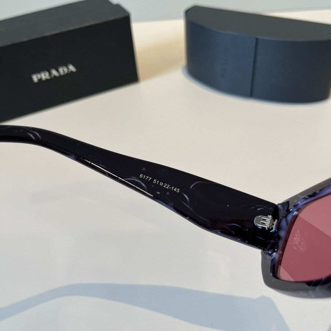TWO-FOUR-FIVE. PRADA PRADA HIGH-END SUNGLASSES FOR MEN AND WOMEN, SUNSHIELDS AND FACE-SHAPED GLASSES - 图片 9