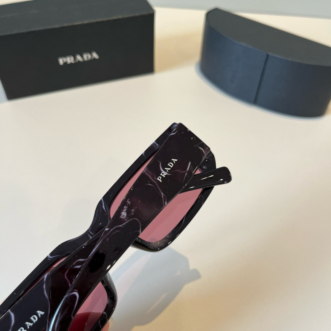 TWO-FOUR-FIVE. PRADA PRADA HIGH-END SUNGLASSES FOR MEN AND WOMEN, SUNSHIELDS AND FACE-SHAPED GLASSES - 图片 7