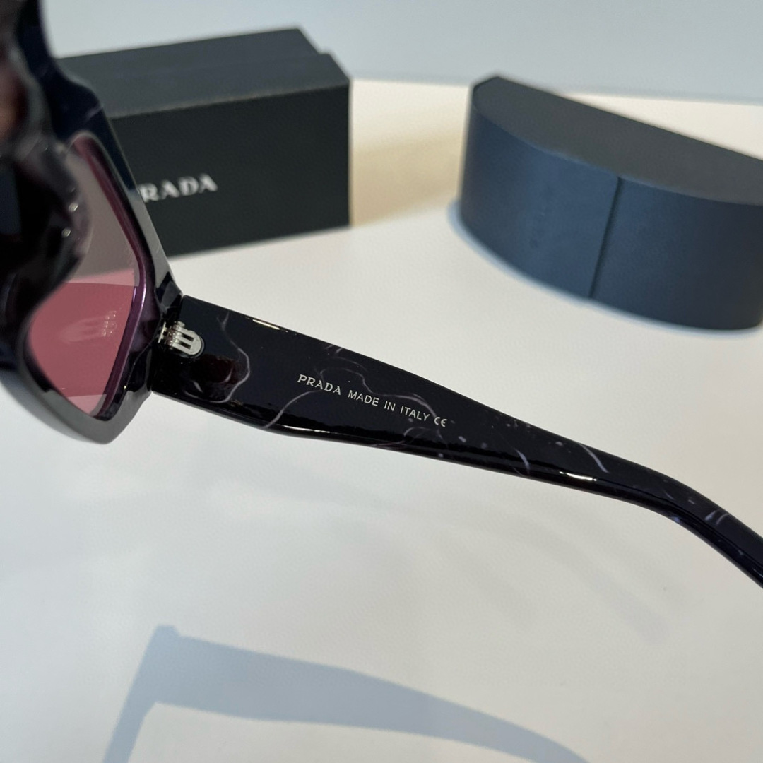 TWO-FOUR-FIVE. PRADA PRADA HIGH-END SUNGLASSES FOR MEN AND WOMEN, SUNSHIELDS AND FACE-SHAPED GLASSES - 图片 8