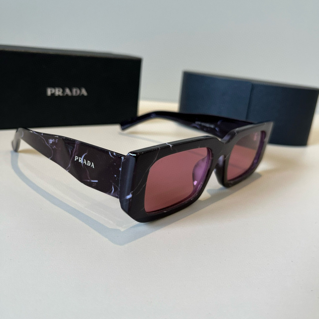 TWO-FOUR-FIVE. PRADA PRADA HIGH-END SUNGLASSES FOR MEN AND WOMEN, SUNSHIELDS AND FACE-SHAPED GLASSES - 图片 1