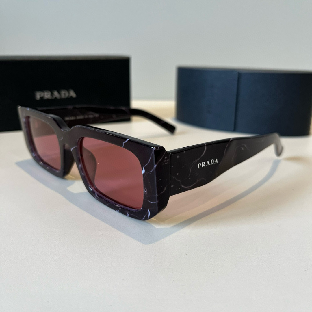 TWO-FOUR-FIVE. PRADA PRADA HIGH-END SUNGLASSES FOR MEN AND WOMEN, SUNSHIELDS AND FACE-SHAPED GLASSES - 图片 3