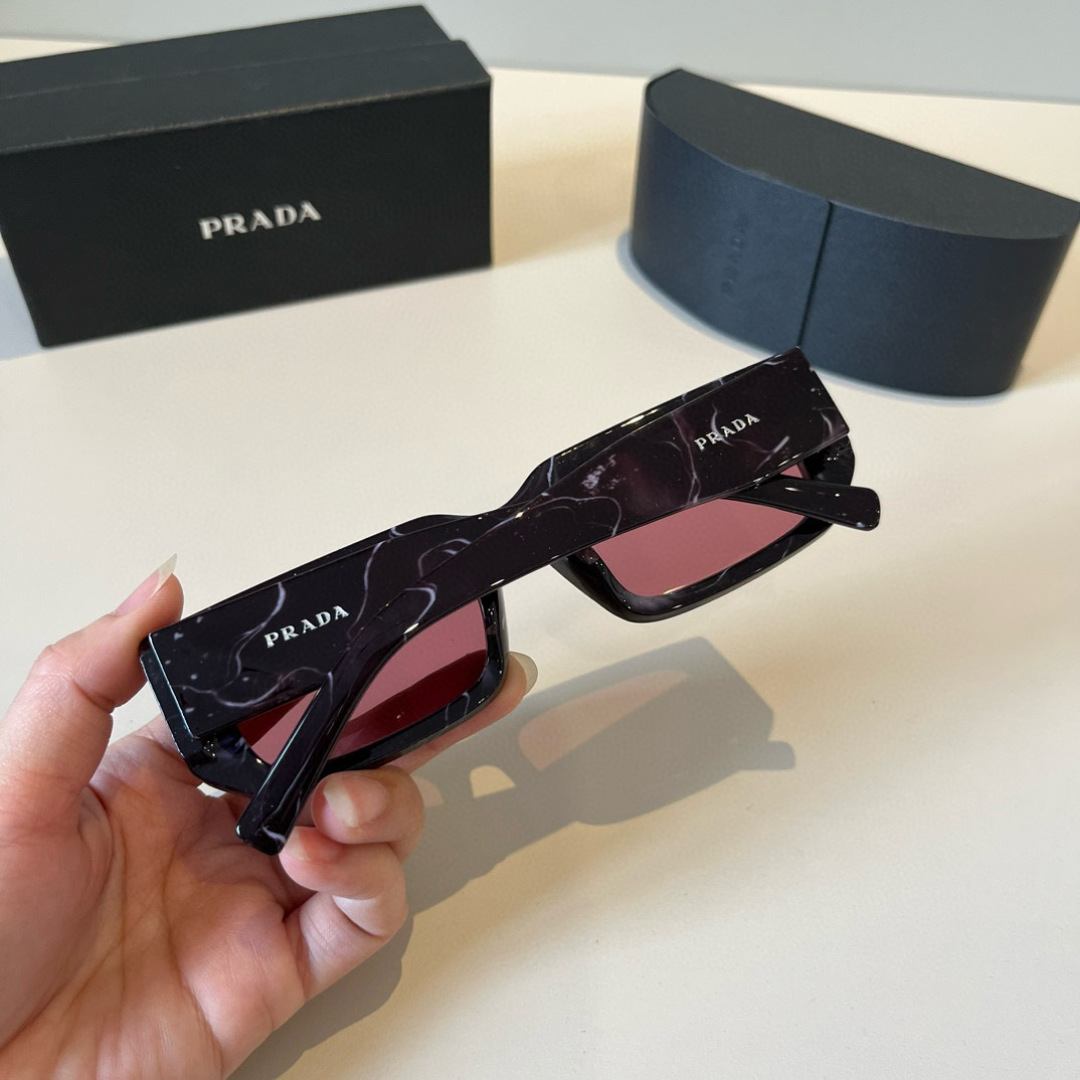 TWO-FOUR-FIVE. PRADA PRADA HIGH-END SUNGLASSES FOR MEN AND WOMEN, SUNSHIELDS AND FACE-SHAPED GLASSES - 图片 6