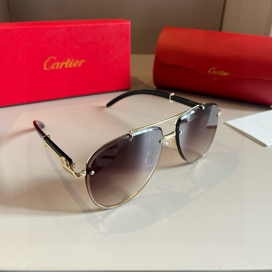 NO:369914,Cartier Men's official website One to one big toad glasses are high-end and atmospheric, simple and iconic logo on temples, luxury making glasses, sunglasses, sunglasses, cartier, cartier19860909Cartier 卡地亚 男款官网一比一大蛤蟆镜高档大气 镜腿上简约标志性Logo 奢华制作眼镜墨镜太阳镜,眼镜,cartier,cartier,glasses