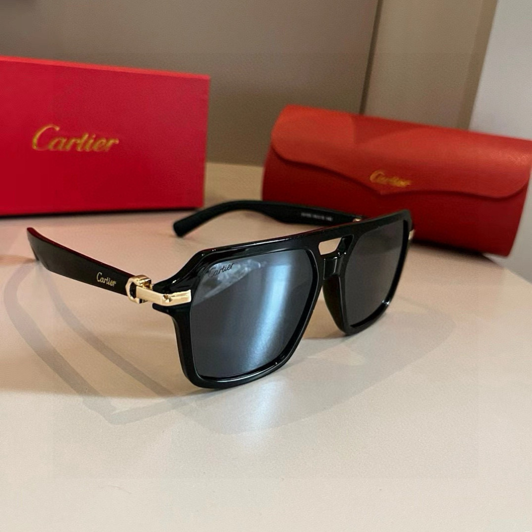 NO:369946,Cartier Men's official website One to one big toad glasses are high-end and atmospheric, simple and iconic logo on temples, luxury making glasses, sunglasses, sunglasses, cartier, cartier19860909Cartier 卡地亚 男款官网一比一大蛤蟆镜高档大气 镜腿上简约标志性Logo 奢华制作眼镜墨镜太阳镜,眼镜,cartier,cartier,glasses