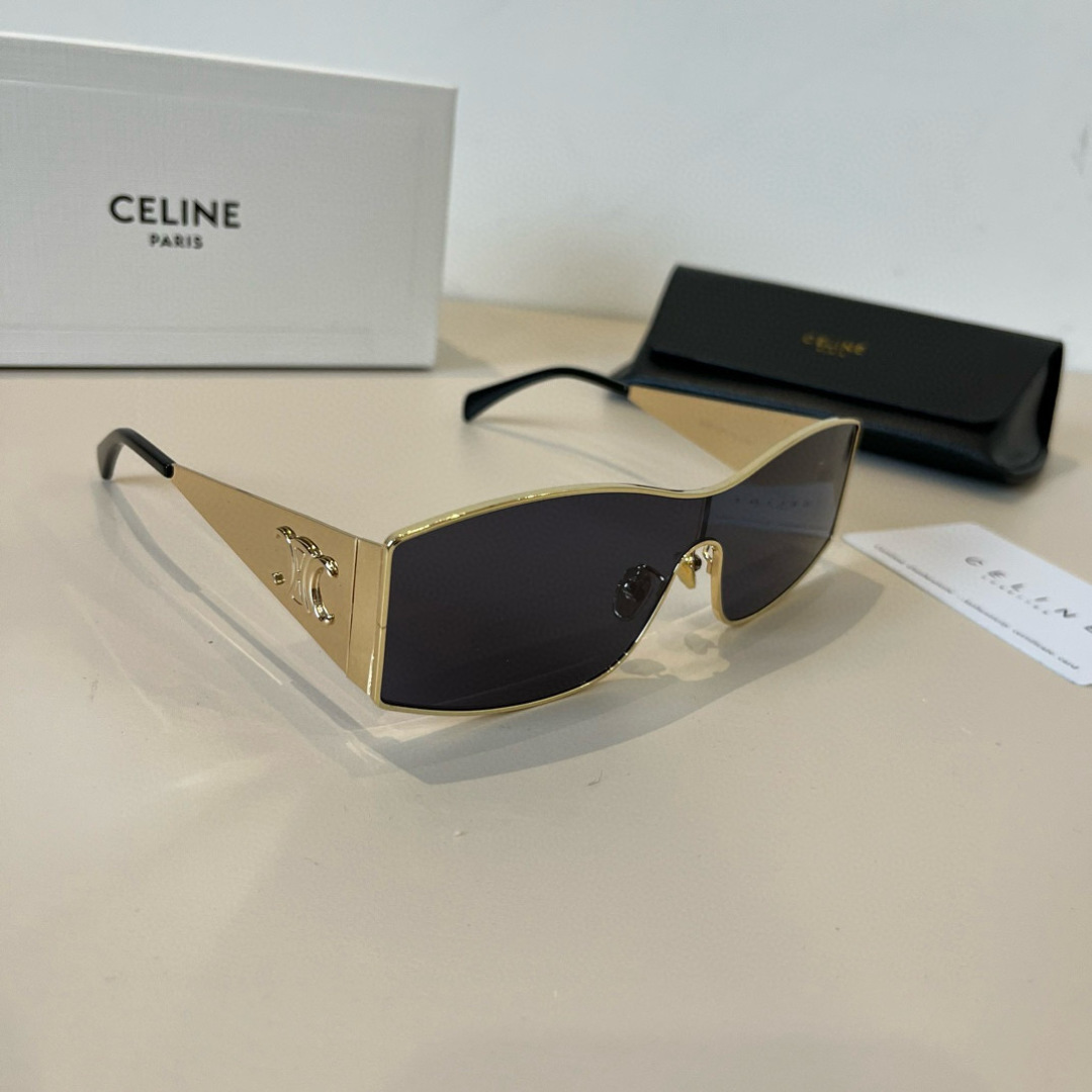 NO:372513,CELINE 40283 Metal Arc de Triomphe series masks The cool and handsome sunglasses that hot girls must have are super personalized. The metal frame is tight and luxurious. The high-spirited beautiful glasses, sunglasses, glasses, celine, celine19860909CELINE赛琳40283金属凯旋门系列面罩 辣妹必备的酷帅墨镜设计超有个性 金属镜框紧致奢华的高智感好美眼镜墨镜太阳镜,眼镜,celine,celine,glasses
