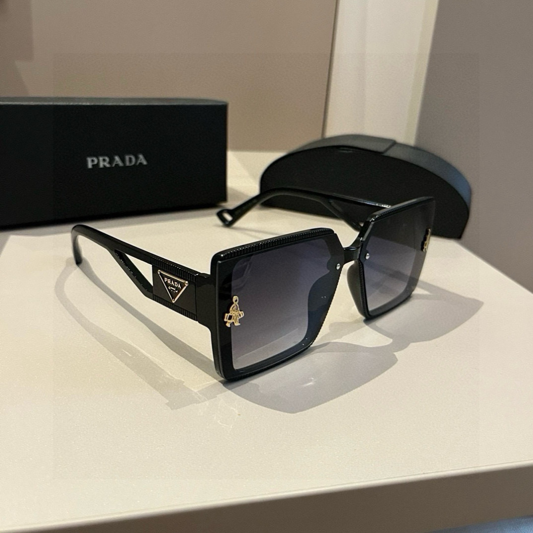 NO:372863,PRADA high-end women's sunglasses, sunshade modification face glasses glasses sunglasses sunglasses, glasses, prada, prada19860909PRADA普拉达高端女太阳镜,遮阳修饰脸型眼镜眼镜墨镜太阳镜,眼镜,prada,prada,glasses