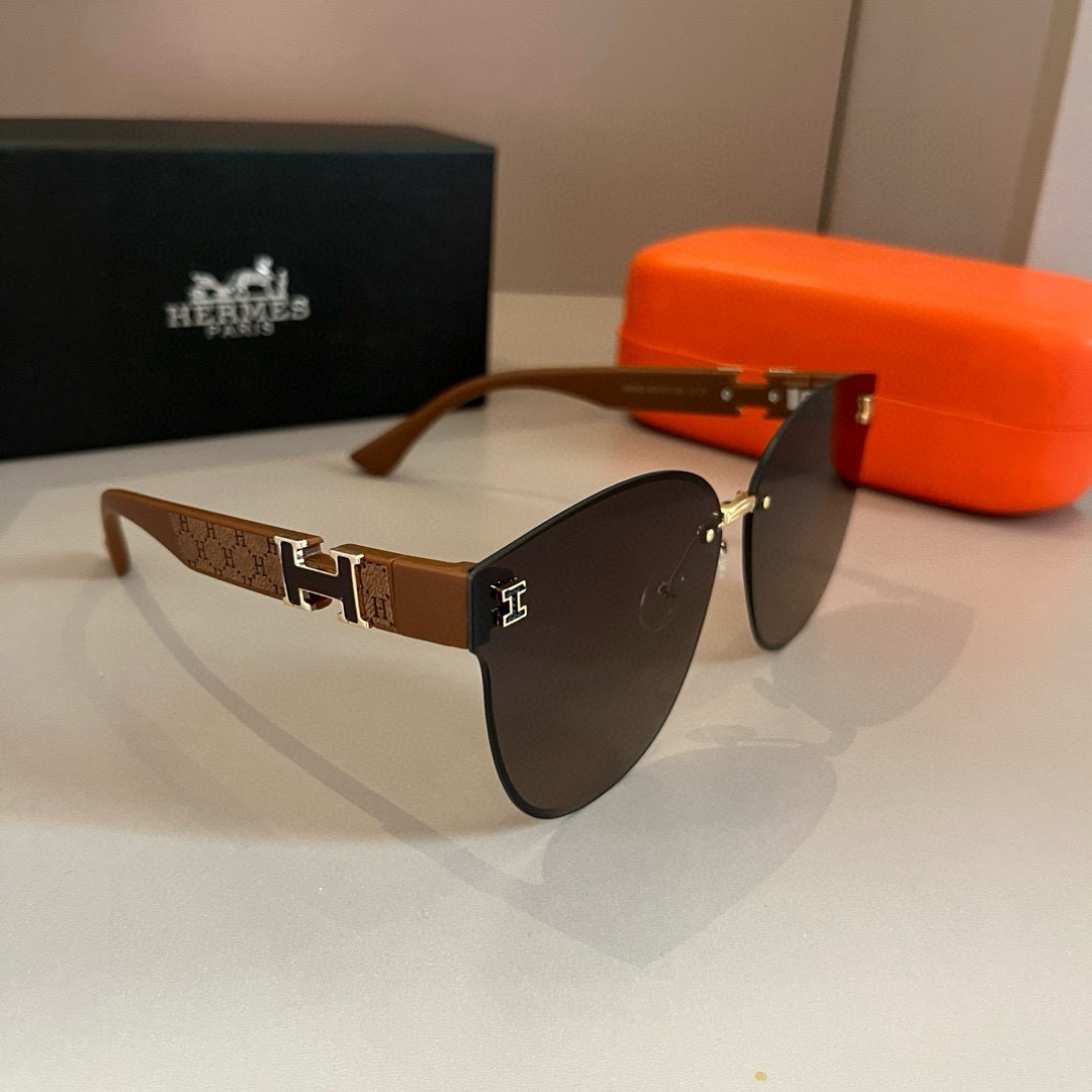 NO:375515,Hermes women's sunglasses, oval lenses super high-end customization, essential skills for driving on trips and driving glasses sunglasses, glasses, hermes, hermes19860909Hermes爱马仕 女款太阳镜,椭圆形镜片超高级定制,出游开车必备技能眼镜墨镜太阳镜,眼镜,hermes,hermes,glasses