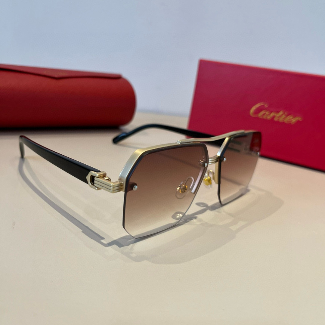 NO:376509,CARTIE* Cartier Privileged sunglasses metal material PC temples ten frameless ultra-light electroplating technology is exquisite and elegant! The new model has just arrived on the official website original version is super high quality, ultra-high-end luxury symbolic glasses sunglasses, glasses, cartier, cartier19860909CARTIE*卡地亚 珍贵太阳眼镜金属材质 PC镜腿十无框超轻电镀工艺精湛气质十足!新款刚刚到货官网原版超高品质,超高档奢华的象征眼镜墨镜太阳镜,眼镜,cartier,cartier,glasses