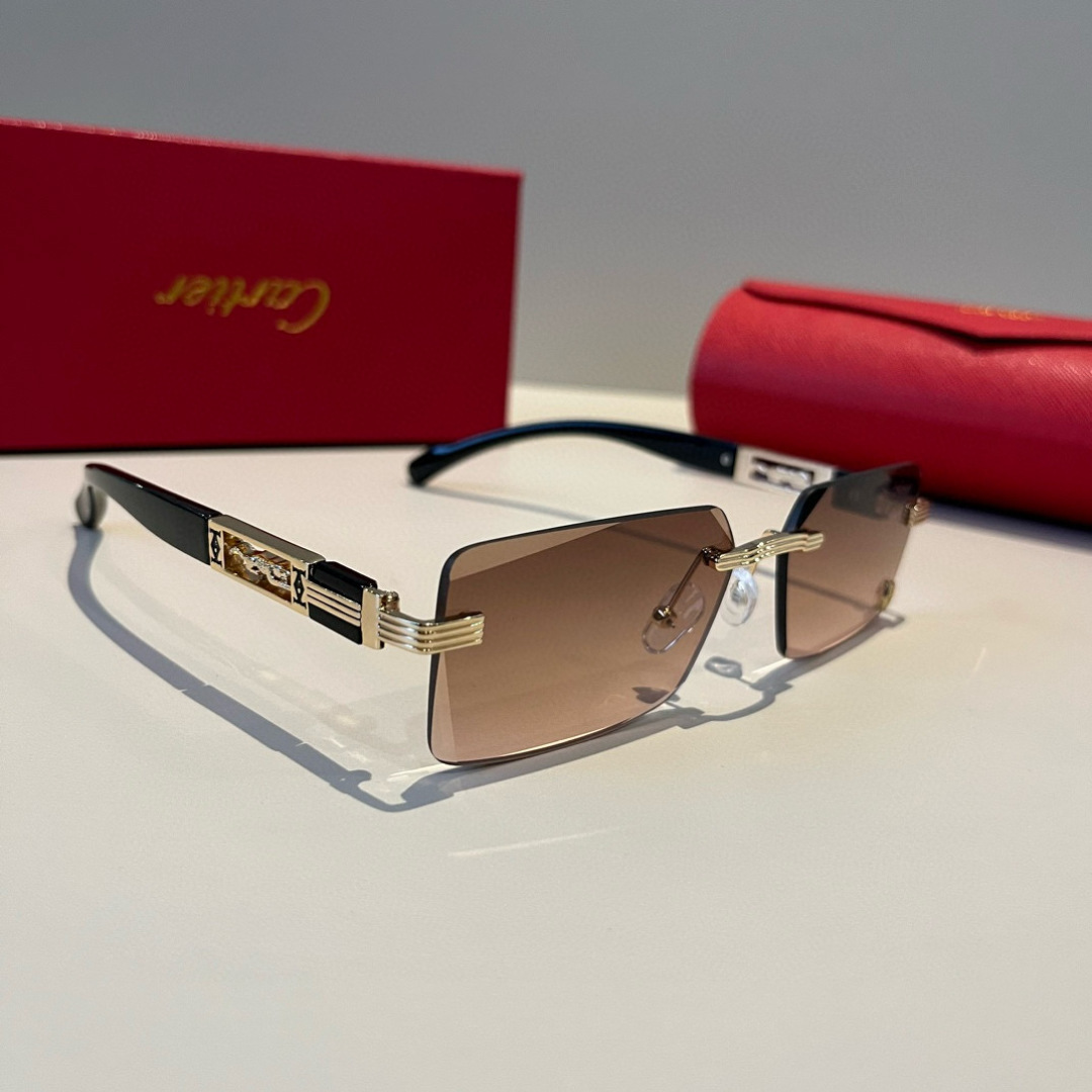 NO:376522,CARTIE* Cartier Privileged sunglasses metal material PC temples ten frameless ultra-light electroplating technology is exquisite and elegant! The new model has just arrived on the official website original version is super high quality, ultra-high-end luxury symbolic glasses sunglasses, glasses, cartier, cartier19860909CARTIE*卡地亚 珍贵太阳眼镜金属材质 PC镜腿十无框超轻电镀工艺精湛气质十足!新款刚刚到货官网原版超高品质,超高档奢华的象征眼镜墨镜太阳镜,眼镜,cartier,cartier,glasses