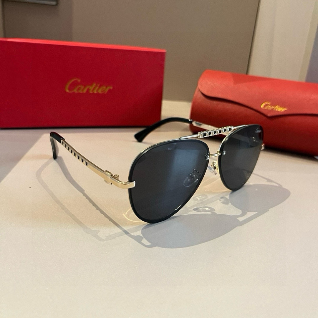 NO:376552,Cartier Men's official website One to one big toad glasses are high-end and atmospheric, simple and iconic logo on temples, luxury making glasses, sunglasses, sunglasses, cartier, cartier19860909Cartier 卡地亚 男款官网一比一大蛤蟆镜高档大气 镜腿上简约标志性Logo 奢华制作眼镜墨镜太阳镜,眼镜,cartier,cartier,glasses