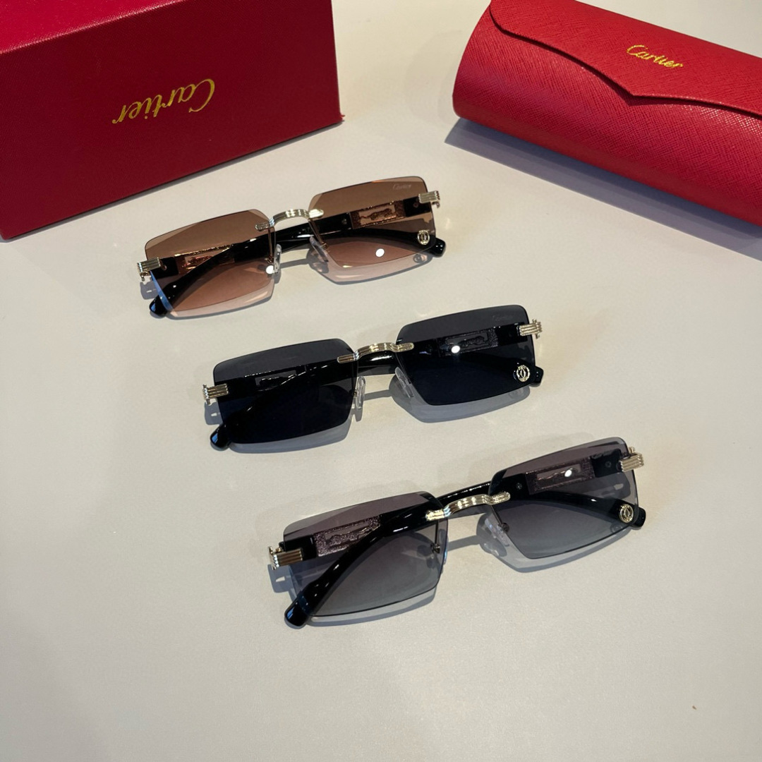 Lunettes de soleil Cartier ¥ — photo 10
