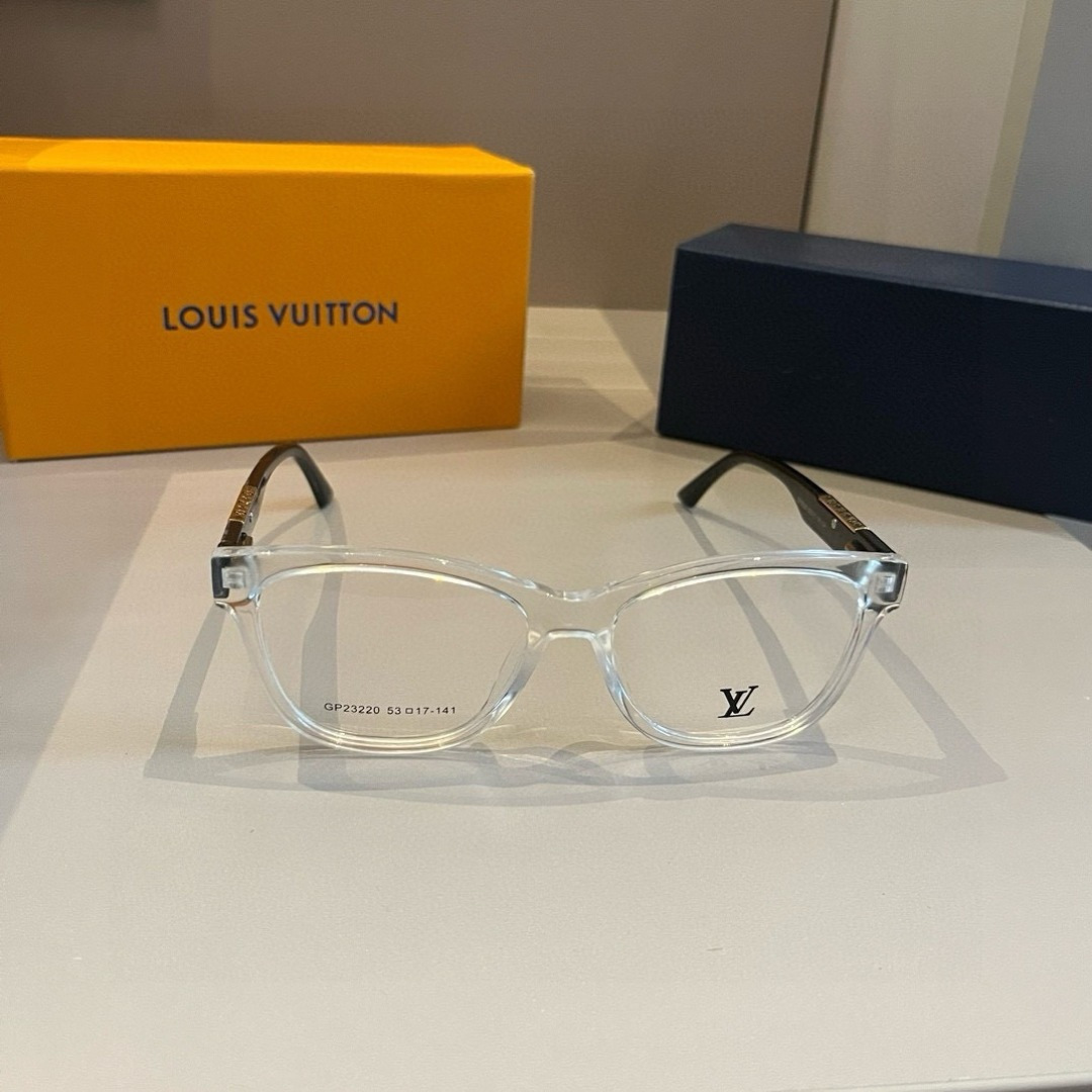 Louis Vuitton Солнцезащитные очки с прозрачной оправой