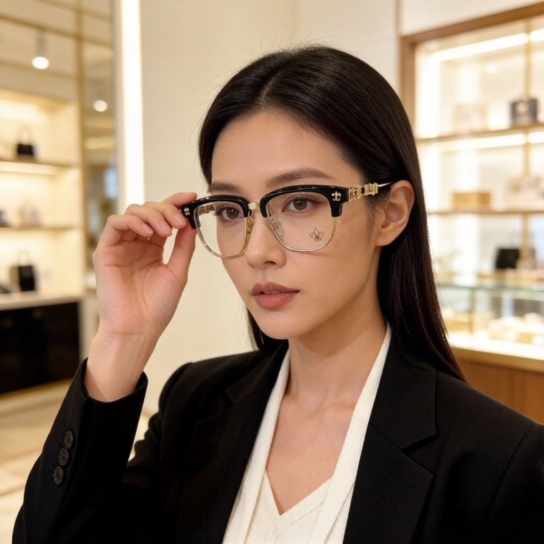 NO:770753,CRANRE HEARNT BONE PRONE III optical glasses for men and women, fashionable CRANRE HEARNT brand glasses, sunglasses, sunglasses, glasses, chrome hearts19860909克罗心 光学镜男女通用 CRANRE HEARNT BONE PRONE III 时尚克罗心品牌眼镜墨镜太阳镜,眼镜,chrome hearts,glasses