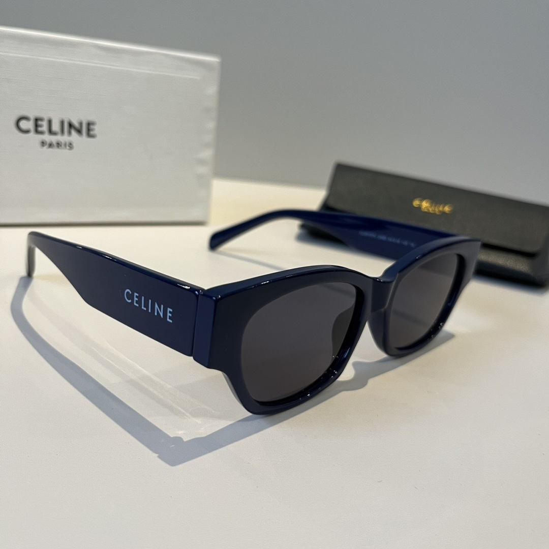 Солнцезащитные очки Celine синие