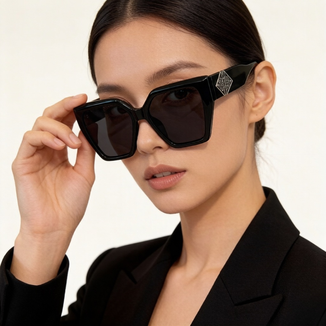NO:884720,Prada Prada fashionable street style sunglasses for men and women, light and non-pressing nose glasses, sunglasses, glasses, prada, prada19860909普拉达Prada潮男型女炸街款墨镜,轻盈不压鼻子眼镜墨镜太阳镜,眼镜,prada,prada,glasses