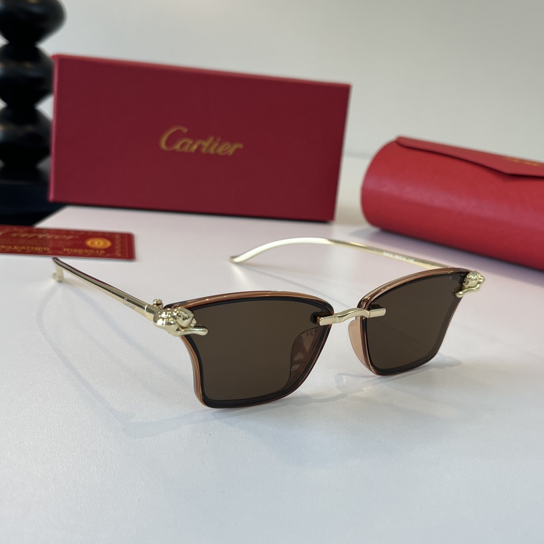 NO:927056,CARTIES19860909CARTIE*卡地亚 珍贵太阳眼镜金属材质 PC镜腿十无框超轻电镀工艺精湛气质十足!新款刚刚到货官网原版超高品质,超高档奢华的象征眼镜墨镜太阳镜,眼镜,cartier,cartier,glasses
