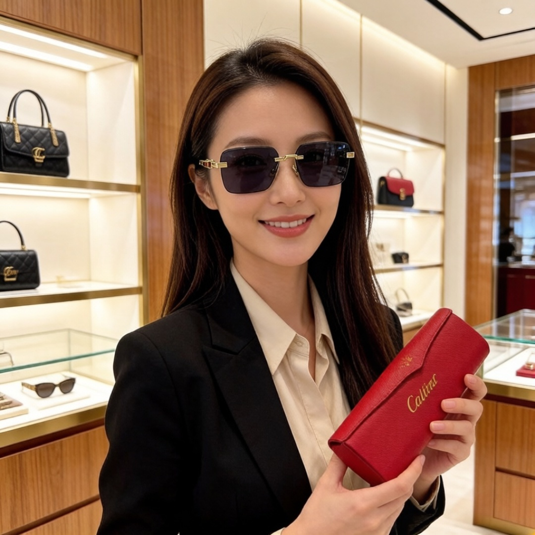 NO:896778,CARTIES19860909CARTIE*卡地亚 珍贵太阳眼镜金属材质 PC镜腿十无框超轻电镀工艺精湛气质十足!新款刚刚到货官网原版超高品质,超高档奢华的象征眼镜墨镜太阳镜,眼镜,cartier,cartier,glasses