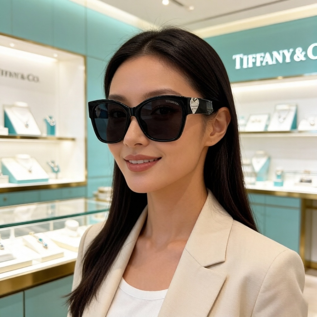 NO:896782,Tiffany Tiffany 2026 new style sunglasses, glasses, women's trendy and exquisite sunglasses, personalized women's glasses, sunglasses, sunglasses, glasses, tiffany19860909Tiffany蒂芙尼 2026新款太阳镜眼镜女士潮流精致墨镜 个性女款眼镜墨镜太阳镜,眼镜,tiffany,glasses