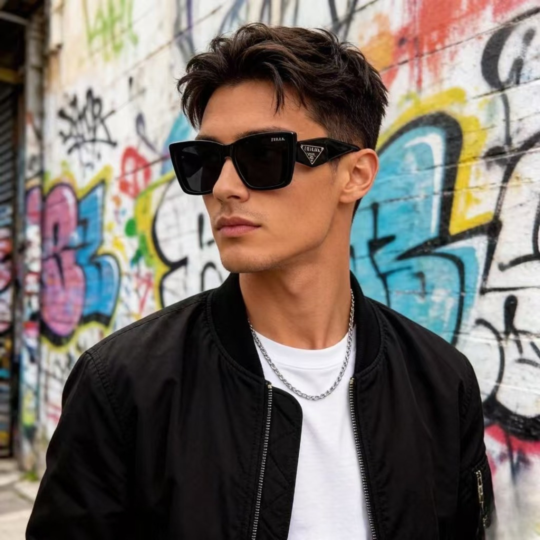 NO:896810,Prada Prada sunglasses for men and women, fashion trends, unique craftsmanship, sunglasses, sunglasses, sunglasses, glasses, prada, prada19860909Prada普拉达太阳镜男女通用 时尚潮流 独具工艺 太阳镜眼镜墨镜太阳镜,眼镜,prada,prada,glasses
