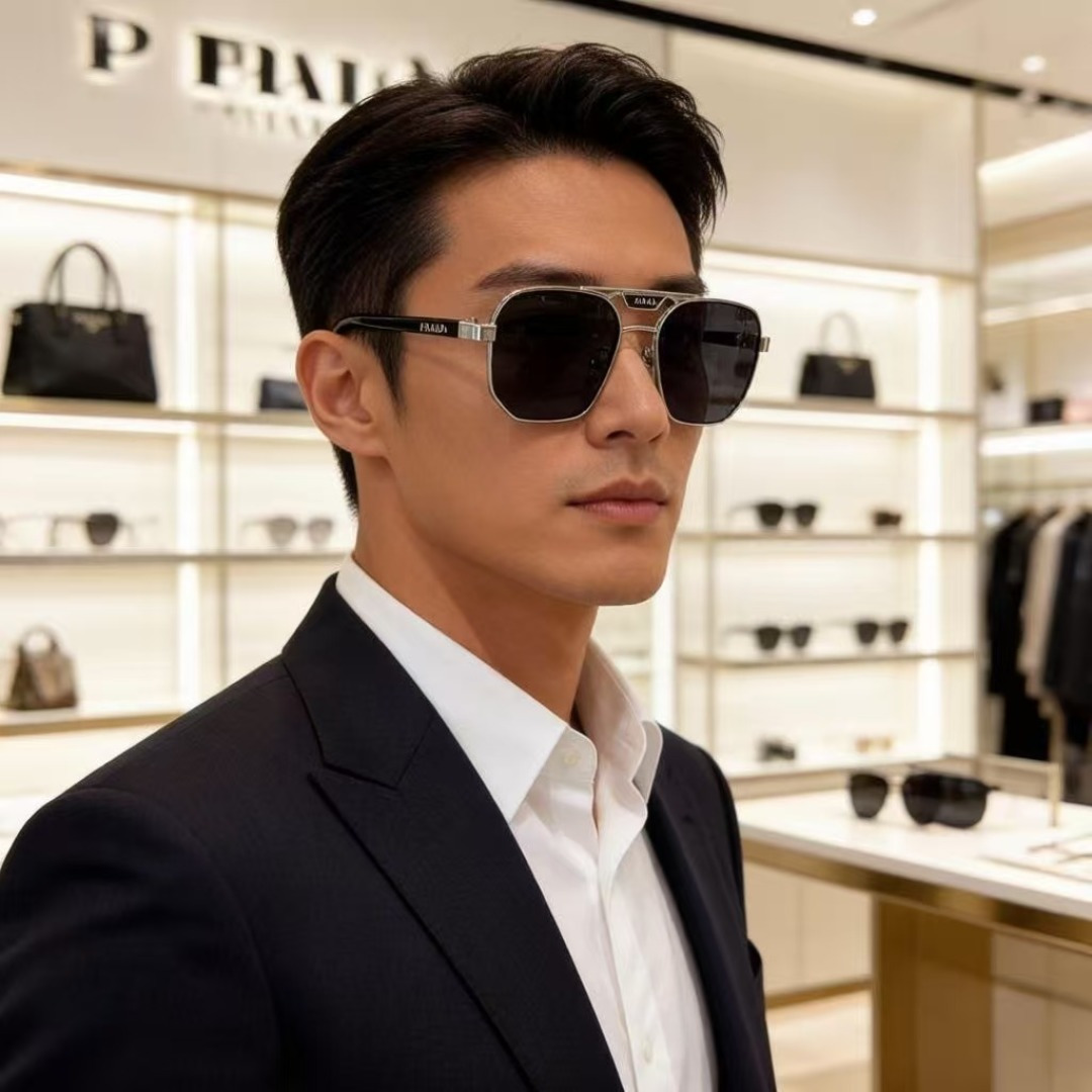 NO:896822,PRADA Made by world-class masters. High-end, trendy, fashionable and versatile men's face-slimming sunglasses, high quality!  Driving sunglasses!  glasses, sunglasses, sunglasses, glasses, prada, prada19860909PRADA 普拉达 界级大师制造. 高档 潮流时尚百搭男士款百搭瘦脸太阳镜 高品质 ！开车太阳镜 ！眼镜墨镜太阳镜,眼镜,prada,prada,glasses