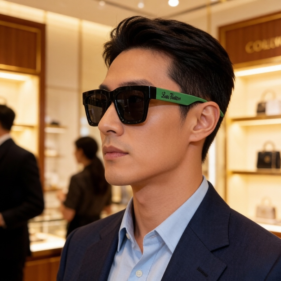 NO:925662,LV Louis Vuitton sunglasses create a sharp front frame shape, which brings an unparalleled sense of fashion to the wearer. The iconic triangular shading, staggered depth and light, is highly three-dimensional, highly brand-recognizable, and full of design. The simple and beautiful temple ends are all metal ends, without a trace of redundant glasses, sunglasses, sunglasses, glasses, louis vuitton, louis vuitton19860909LV路易威登太阳墨镜 打造出锋芒毕露的前框造型 为佩戴着带来无可比拟的时尚感. 志性的三角底纹,深浅交错,极具立体感 极具品牌辨识度,设计感十足. 简洁漂亮的镜腿末端全金属收尾, 没有一丝的多余眼镜墨镜太阳镜,眼镜,louis vuitton,louis vuitton,glasses