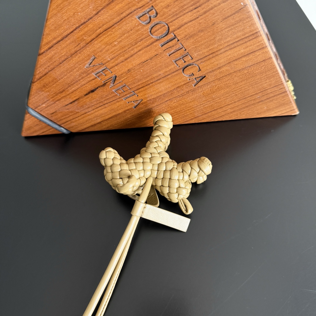Bottega Veneta Woven Leather Puppy Charm - Cute Bag and Keychain Accent 8 cmp i1744018379210 7662 0 7