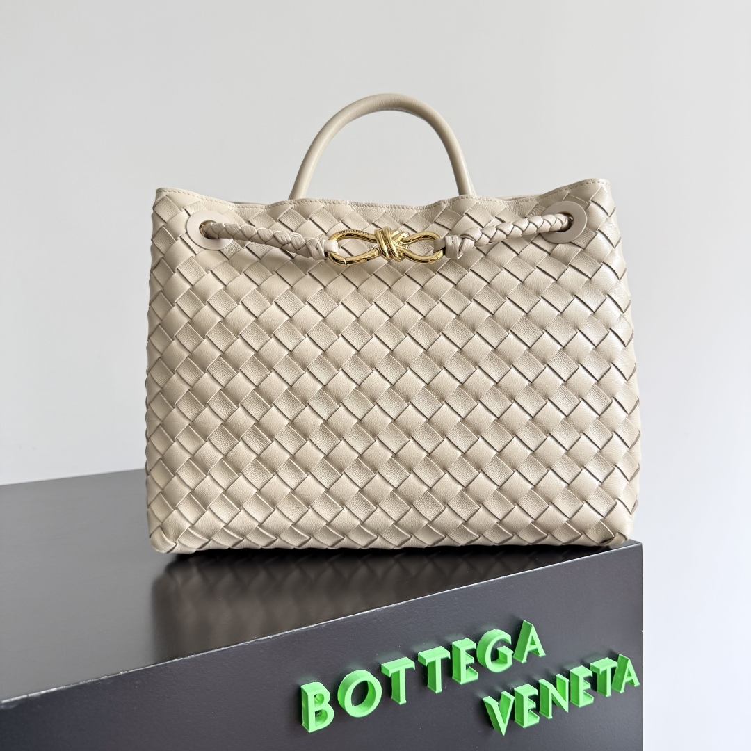 Bottega Veneta Andiamo Woven Handbag, Neutral Leather, Elegant and Spacious 2 cmp i1744445180124 1191 0 0