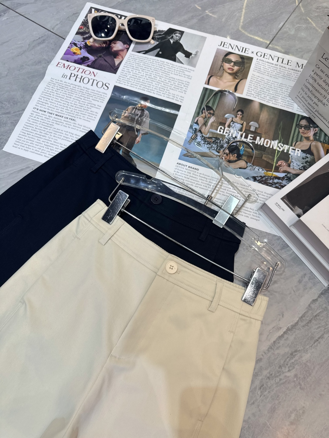 “High-End Women’s Clothing: Stylish Large-Legged Pants and Cotton Skins for Comfort and Elegance” - 图片 7