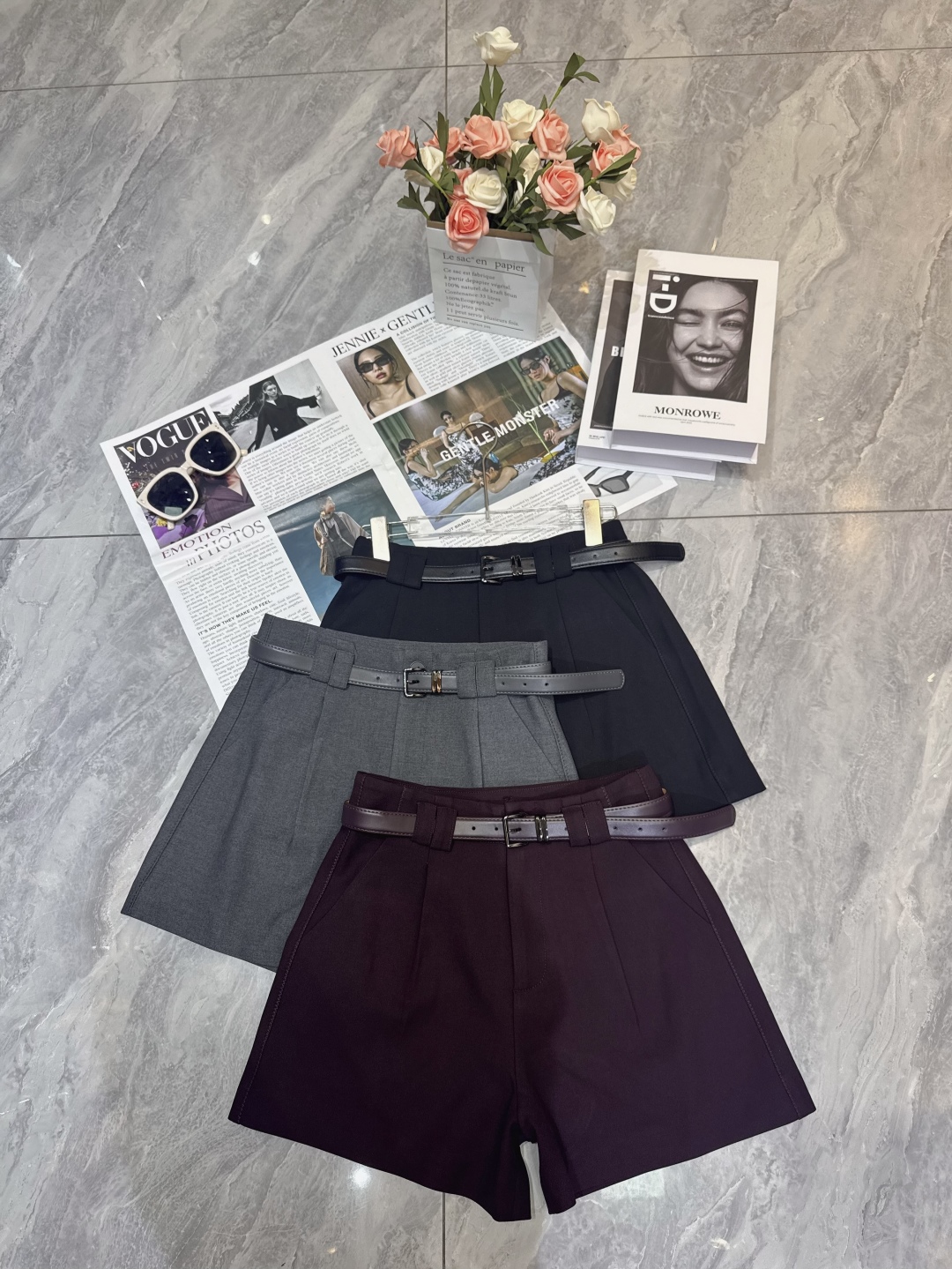YSL High-Quality Wool Shorts: Soft, Warm, Comfortable for Autumn and Winter - 图片 8