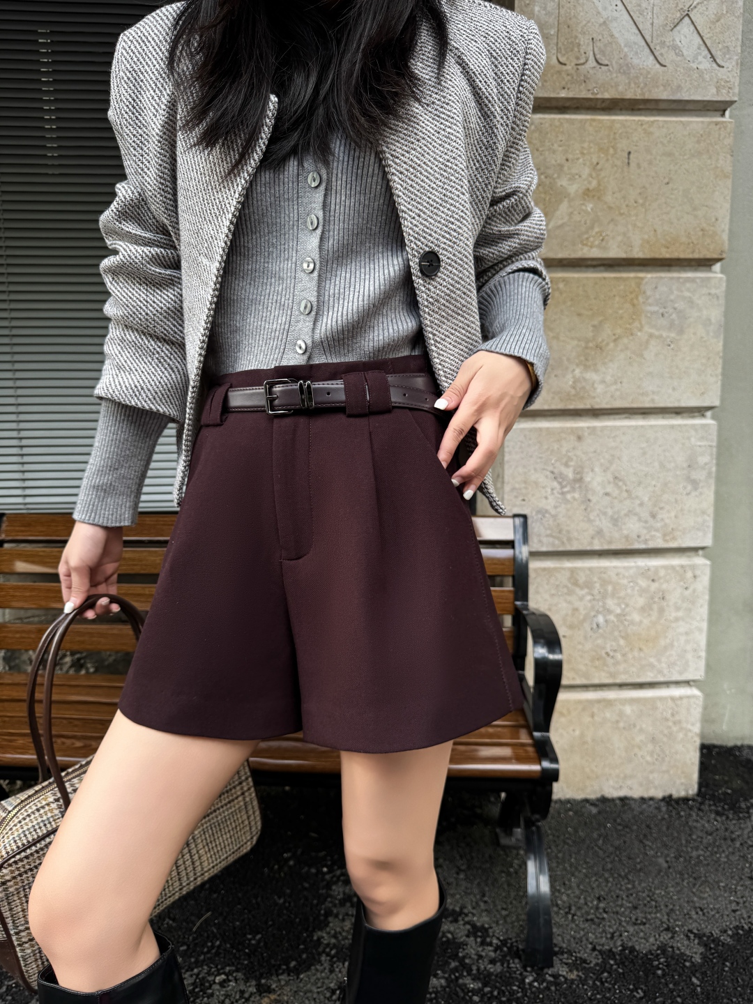 YSL High-Quality Wool Shorts: Soft, Warm, Comfortable for Autumn and Winter - 图片 3