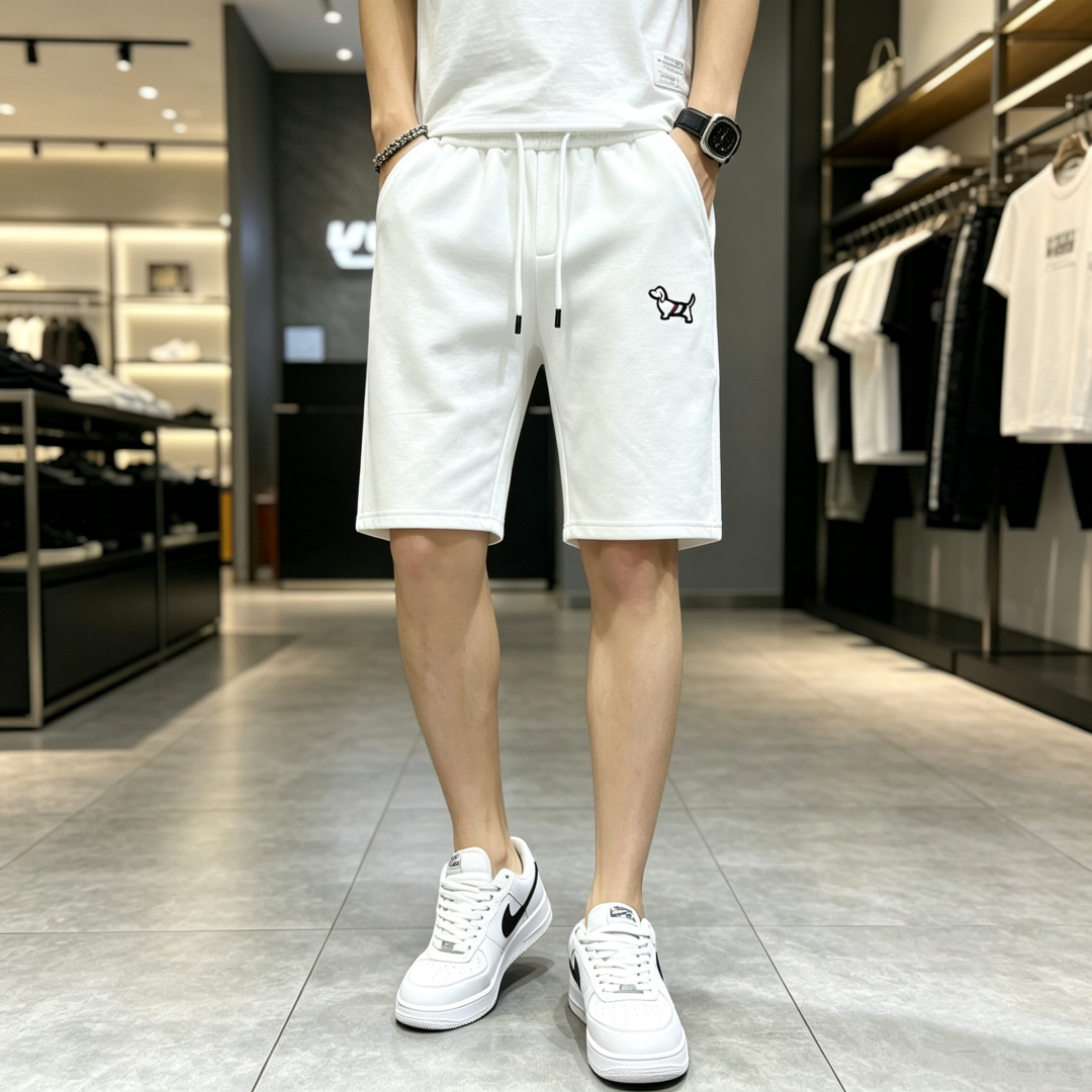 NO:926037,TB*Tom ss26 early spring and summer men's casual shorts are a versatile item. The elastic waist drawstring design has a soft feel and good shape retention. The low elastic structure makes the pants just right and not easy to wrinkle!  Code number M-XXXL,,shorts,19860909TB*汤姆 ss26早春夏款男士休闲短裤,堪称百搭单品,弹性松紧腰边抽绳设计,手感柔软、保型性好、低弹丝的构造使裤身弹性恰到好处,并且不易起皱！码数M-XXXL,,shorts,,Men's clothing