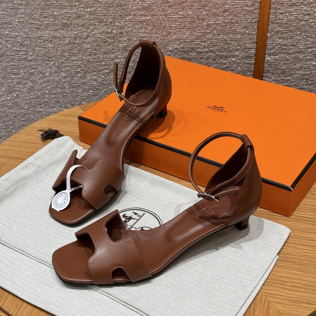 HERMES Joy40 サンダル ビーチサンダル レディース 春秋用 ファッション クラシック